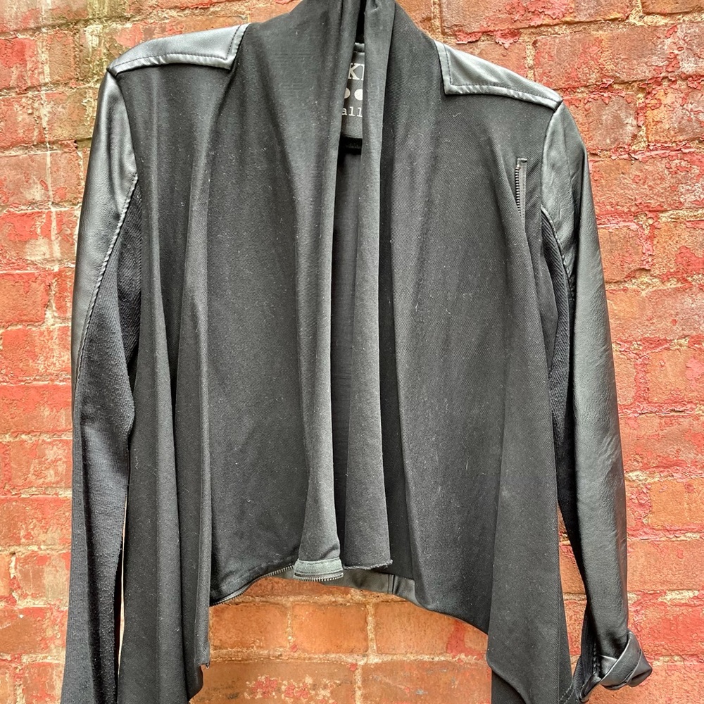 BLANK NYC Leather Jacket. Size Small.